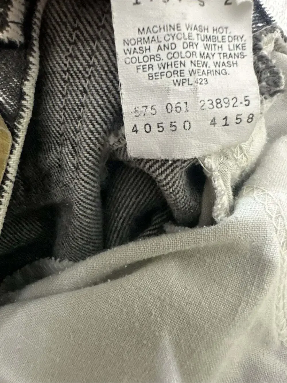 Levis vintage pre